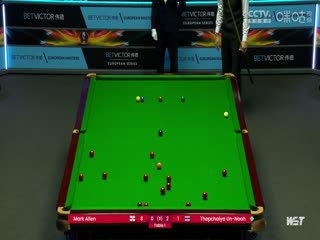 斯诺克塔猜亚·乌诺5-0马克·艾伦20230823