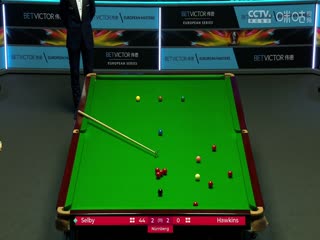 斯诺克塞尔比4-6霍金斯20230826（李照）