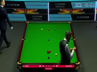 斯诺克塞尔比4-6霍金斯20230826