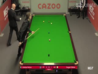 斯诺克弗盖里•奥布莱恩4-1安德烈斯•彼得洛夫20230814