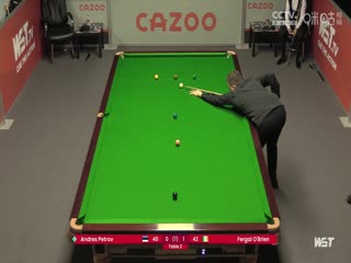 斯诺克弗盖里•奥布莱恩4-1安德烈斯•彼得洛夫20230814（李照）