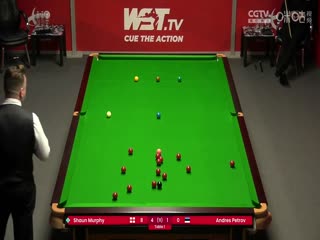 斯诺克肖恩·墨菲6-1安德雷斯·彼得罗夫20230922（李照）
