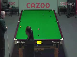 斯诺克约翰·希金斯4-1龙泽煌20230925（李照）