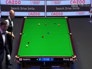 斯诺克斯坦·穆迪0-4巴里·霍金斯20230925