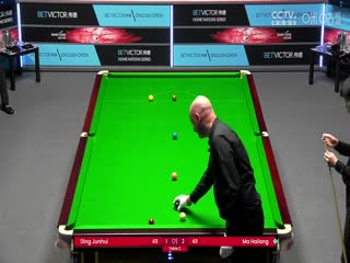 斯诺克丁俊晖4-3马海龙20231002（解说：黑8）