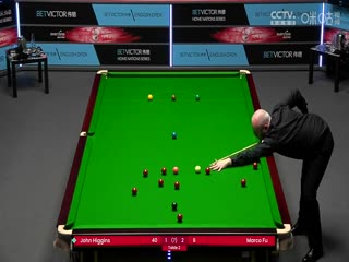 斯诺克约翰·希金斯4-3傅家俊20231002（黑8）