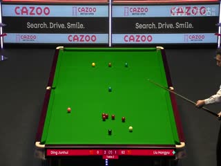 斯诺克丁俊晖4-3刘宏宇20230927（李照）