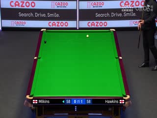 斯诺克罗伯特·米尔金斯1-4巴里·霍金斯20230926