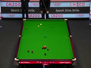 斯诺克斯蒂芬·马奎尔2-4马克·威廉姆斯20230926