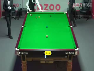 斯诺克袁思俊4-0本·米尔滕斯20230926