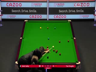 斯诺克田鹏飞2-4塞尔比20230927