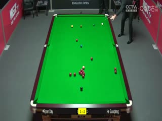 斯诺克瑞恩·戴3-4贺国强20231003