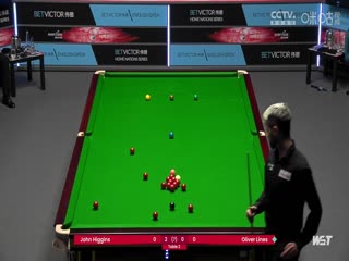 斯诺克约翰·希金斯4-1奥利弗·莱恩斯20231005