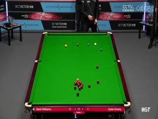 斯诺克马克·威廉姆斯4-2迪伦·埃莫里20231005