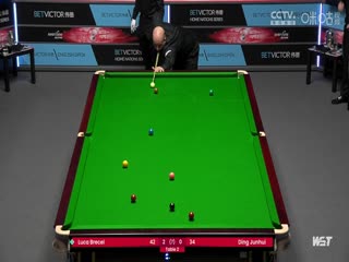 斯诺克丁俊晖4-3布雷切尔20231005