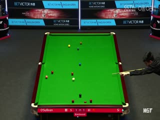 斯诺克罗尼·奥沙利文4-2斯佳辉20231005（李照）