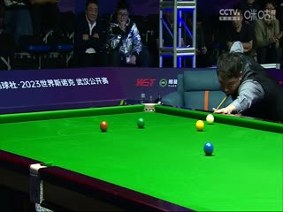 斯诺克张安达5-1诺鹏·桑坎姆20231011（李照）