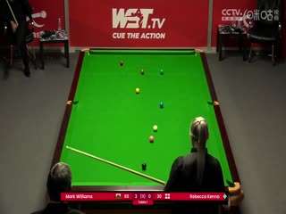 斯诺克马克·威廉姆斯6-0丽贝卡·肯纳20230921