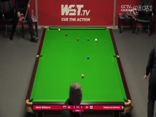 斯诺克马克·威廉姆斯6-0丽贝卡·肯纳20230921（李照）