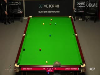 斯诺克克里斯·沃克林4-0安东尼·汉密尔顿20231018