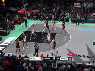 WNBA总决赛纽约自由人vs拉斯维加斯王牌20231018（字诚、吕程）