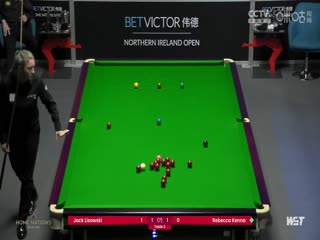 斯诺克杰克·利索夫斯基4-1丽贝卡·肯纳20231022