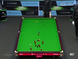 斯诺克马克·艾伦4-0本·米尔滕斯20231022