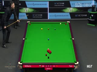 斯诺克马克·威廉姆斯4-1田鹏飞20231022