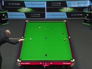 斯诺克巴里·霍金斯4-1斯莱瑟20231023（李照）