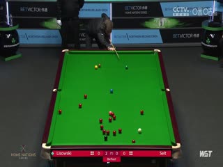 斯诺克杰克·利索夫斯基4-1马修·塞尔特20231025（李照）