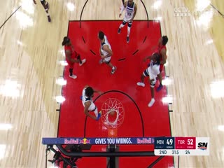 NBA常规赛森林狼VS猛龙20231026