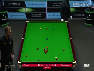 斯诺克贾德·特鲁姆普4-3诺鹏·桑坎姆20231026（李照）