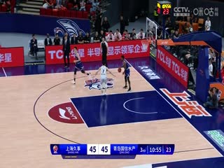 CBA常规赛第3轮上海久事VS青岛国信水产20231028（李天宇、陈正昊）
