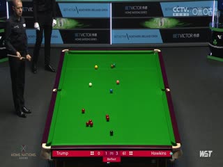 斯诺克贾德·特鲁姆普6-4巴里·霍金斯20231028（李照）