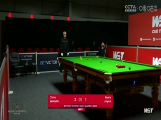 世界斯诺克巡回赛克里斯·沃克林4-2马克·乔伊斯20231031