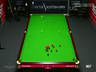 世界斯诺克巡回赛克里斯·沃克林4-2马克·乔伊斯20231031（李照）