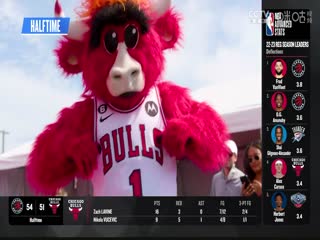 NBA季前赛猛龙VS公牛20231018