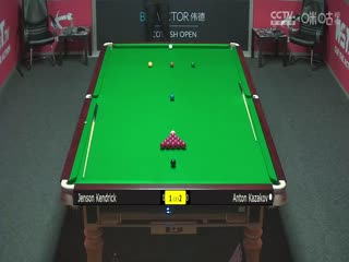 斯诺克苏格兰公开赛资格赛安东·卡扎科夫2-4简森·肯德里克20231101