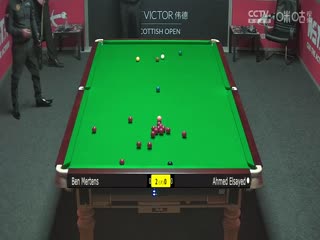 斯诺克苏格兰公开赛资格赛艾哈迈德·埃尔赛义德0-4本·米尔滕斯20231101