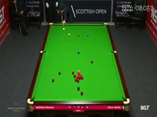 斯诺克苏格兰公开赛资格赛马修·史蒂文斯4-0维克多·萨基斯20231101