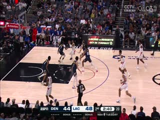 NBA季前赛掘金VS快船20231018