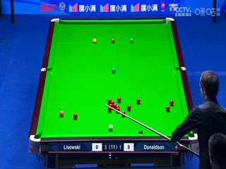 斯诺克天津国锦赛第一轮第二轮杰克·利索夫斯基6-4斯科特·唐纳森20231105