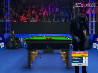 斯诺克天津国锦赛第一轮第二轮罗尼·奥沙利文6-1肯·达赫迪20231105