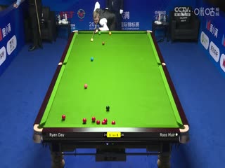 斯诺克天津国锦赛32进16瑞恩·戴6-1罗斯·缪尔20231107