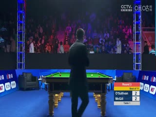 斯诺克天津国锦赛16进8罗尼·奥沙利文6-2安东尼·麦克吉尔20231108