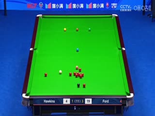 斯诺克天津国锦赛14决赛霍金斯4-6汤姆·福德20231109