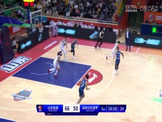 CBA常规赛山东高速VS深圳马可波罗20231112（王新通）