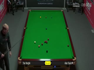 斯诺克艾伦·泰勒5-2田鹏飞20230727