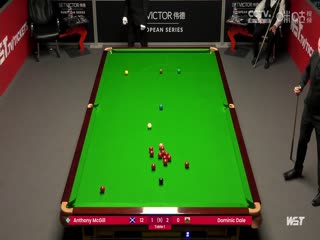 斯诺克安东尼·麦克吉尔2-5多米尼克·戴尔20230726