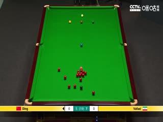 斯诺克丁俊晖6-10侯赛因·瓦菲20230417（第二阶段）